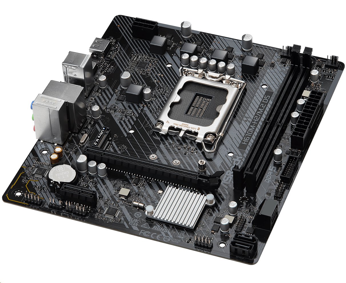 MB Asrock H610M-H2/M.2 D5 /LGA1700/2xDDR5/M.2/HDMI/mATX