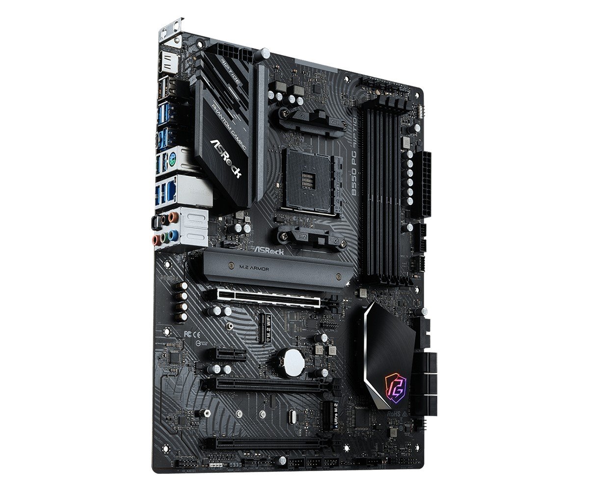MB Asrock Phantom Gaming B550 Riptide /AM4/4xDDR4/M.2/HDMI/ATX