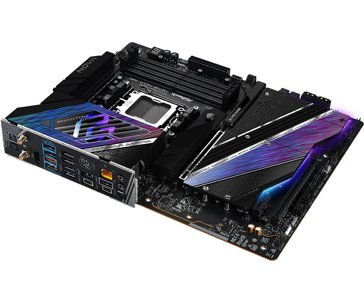 MB Asrock Phantom Gaming X870E Nova WIFI /AM5/4xDDR5/M.2/W7+BT5.4/HDMI/USB4/ATX