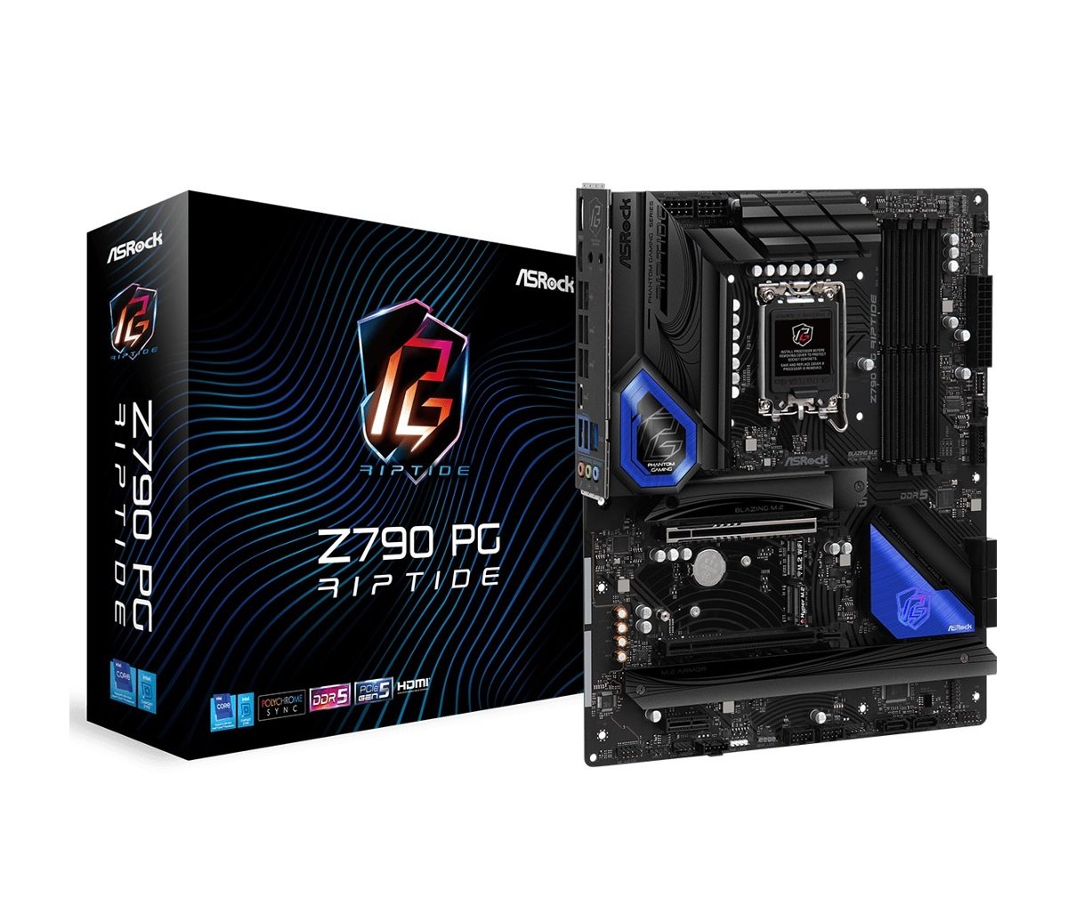 MB Asrock Z790 PG RIPTIDE /LGA1700/4xDDR5/M.2/HDMI/DP/eDP/ATX