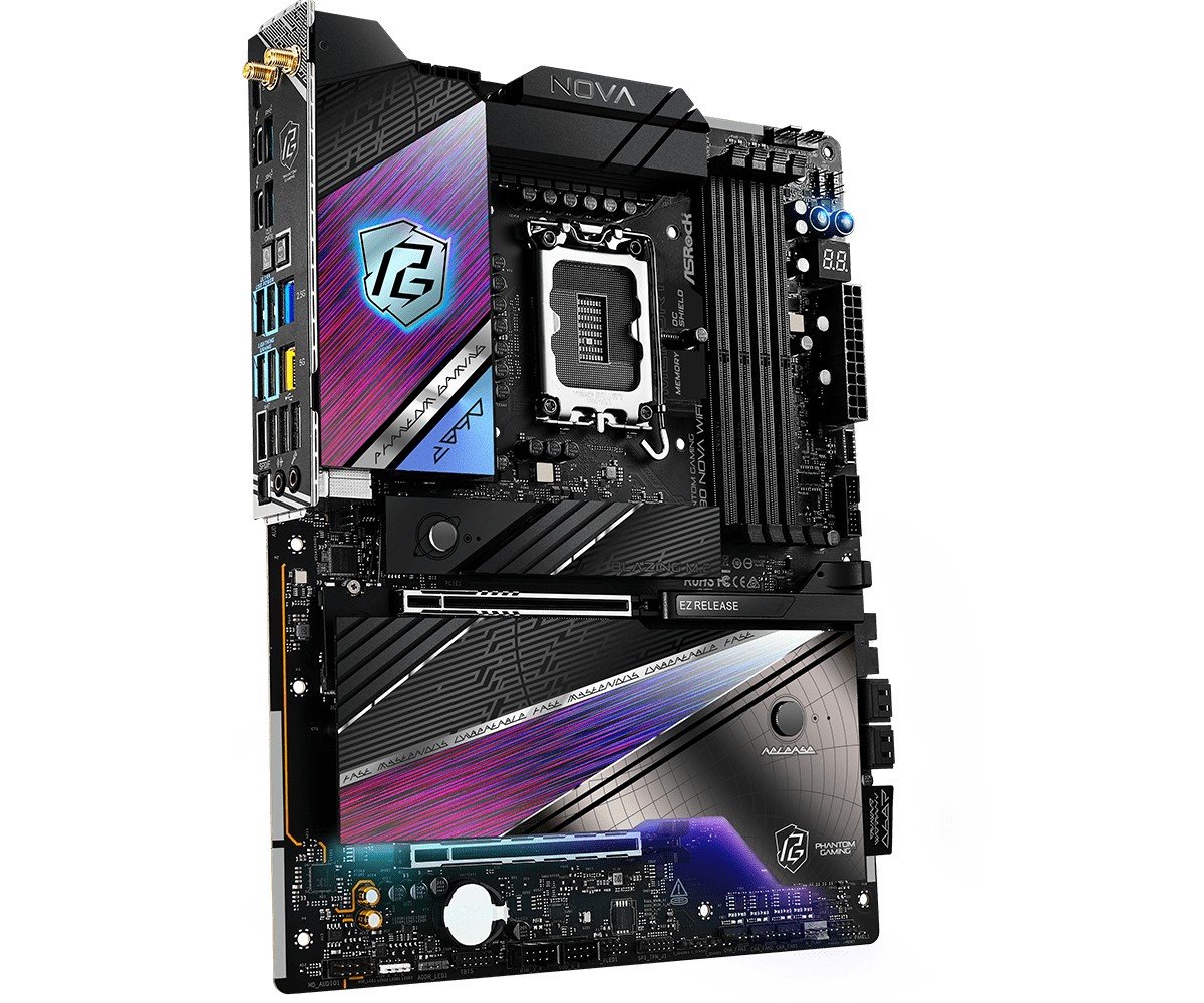 MB Asrock Z890 NOVA WIFI /LGA1851/4xDDR5/M.2/W7+BT5.4/HDMI/TB4/ATX