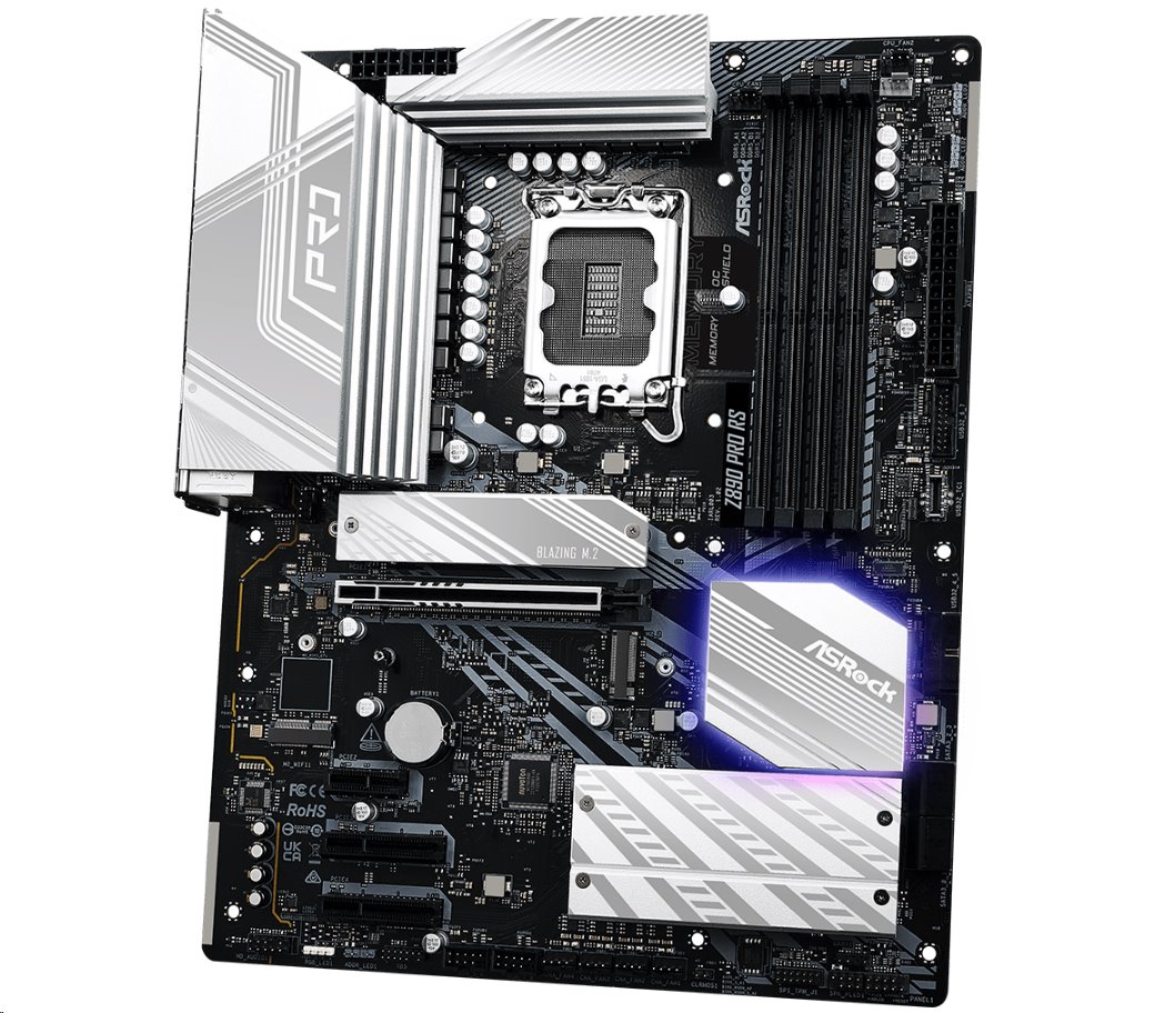 MB Asrock Z890 PRO RS /LGA1851/4xDDR5/M.2/HDMI/DP/TB4/ATX