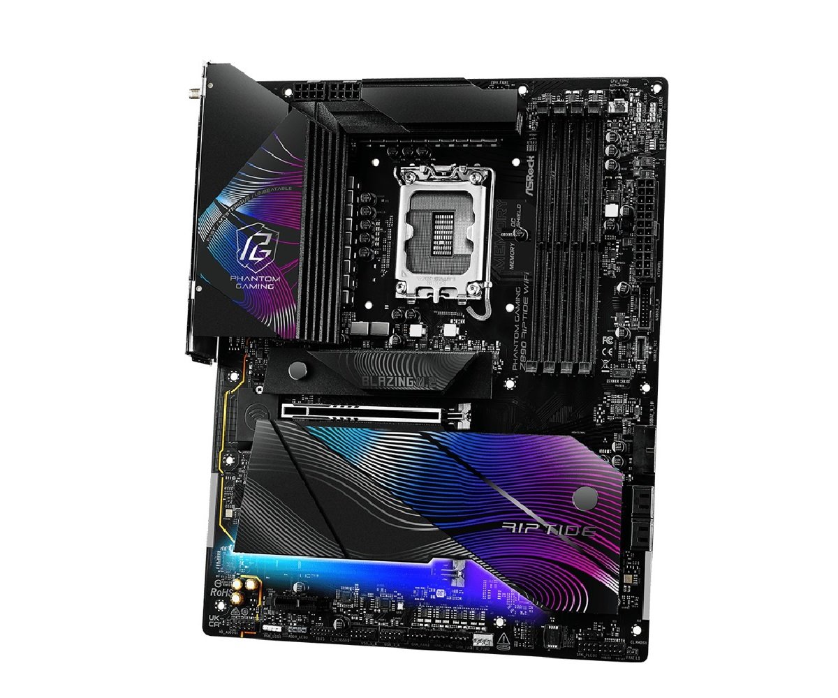 MB Asrock Z890 RIPTIDE WIFI /LGA1851/4xDDR5/M.2/W7+BT5.4/HDMI/TB4/ATX