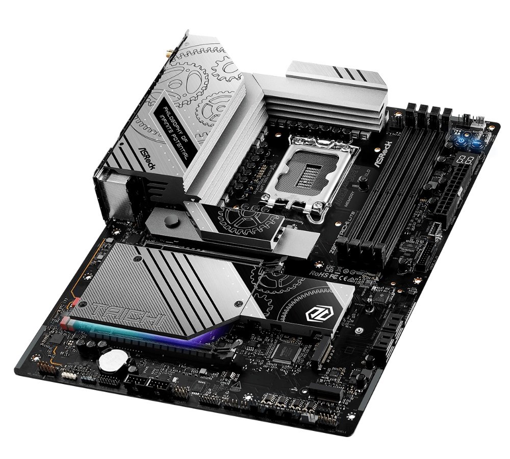 MB Asrock Z890 TAICHI LITE /LGA1851/4xDDR5/M.2/W7+BT5.4/HDMI/TB4/ATX