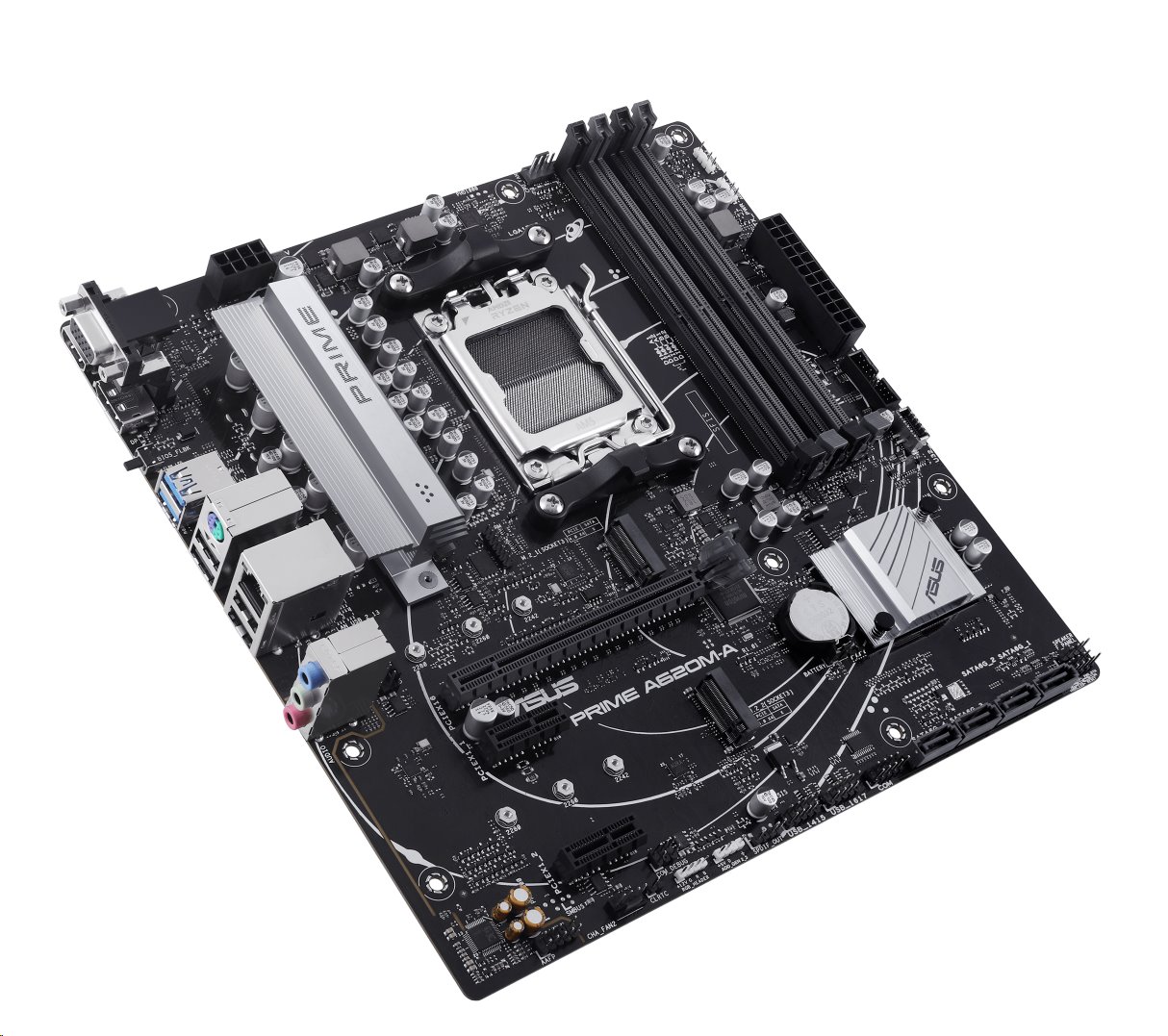 MB ASUS PRIME A620M-A-CSM AM5, A620, DDR5, mATX, M.2, D-Sub, HDMI, DP
