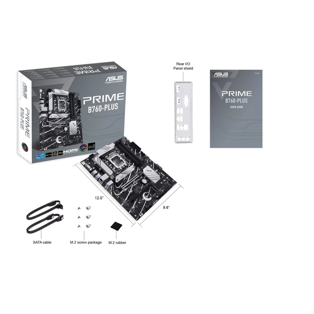 MB ASUS Prime B760-PLUS /LGA1700/4xDDR5/M.2/HDMI/DP/D-sub/ATX