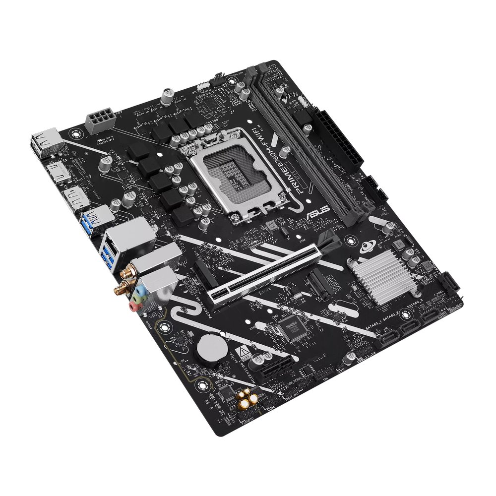 MB ASUS Prime B760M-F WIFI /LGA1700/2xDDR5/M.2/W6+BT5.3/HDMI/DP/mATX