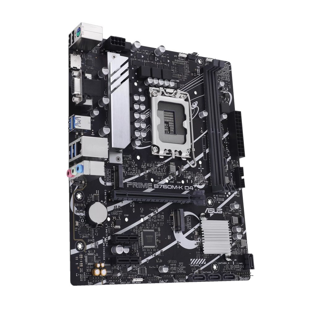 MB ASUS Prime B760M-K D4 /LGA1700/2xDDR4/M.2/HDMI/D-sub/mATX