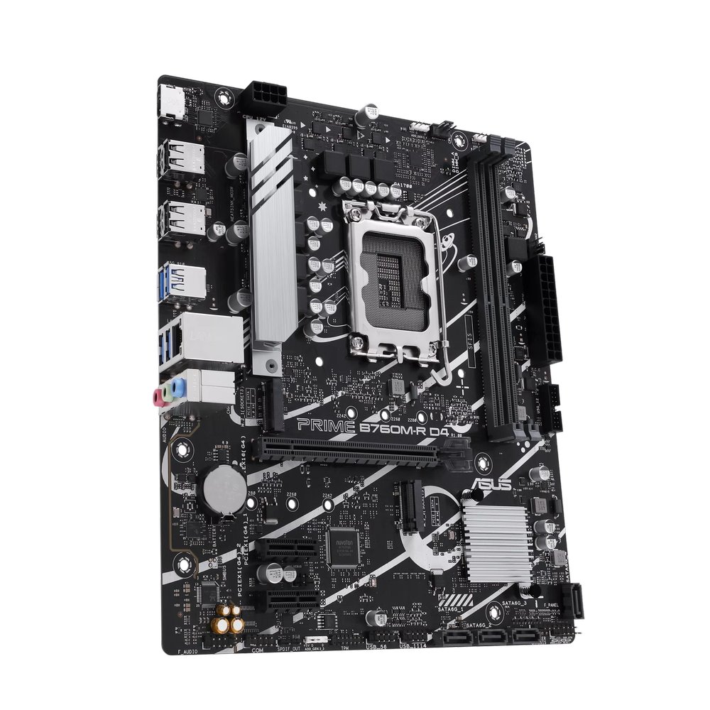 MB ASUS Prime B760M-R D4 /LGA1700/2xDDR4/M.2/HDMI/mATX