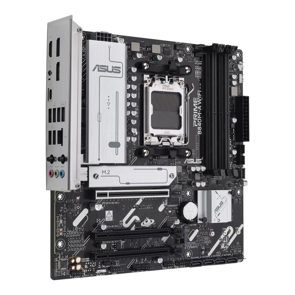 MB ASUS Prime B840M-A WIFI /AM5/4xDDR5/M.2/W6E+BT5.3/HDMI/DP/mATX