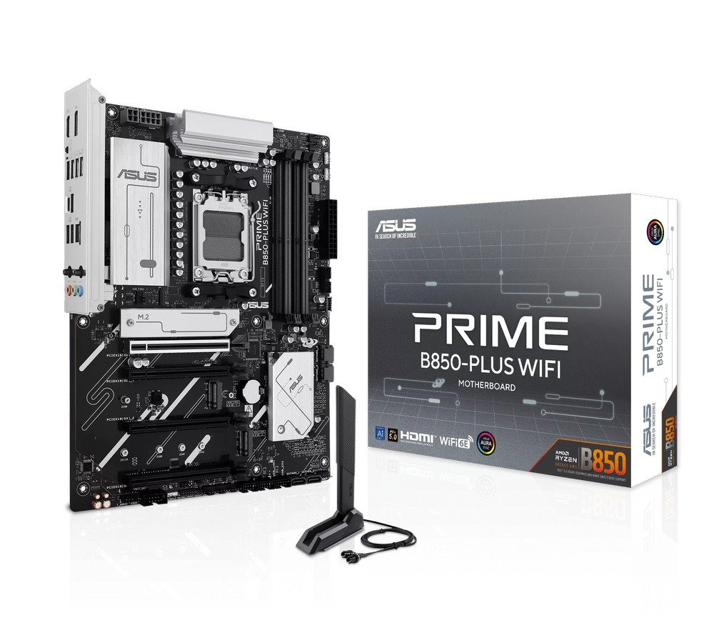MB ASUS Prime B850-PLUS WIFI /AM5/4xDDR5/M.2/W6E+BT5.3/HDMI/DP/ATX