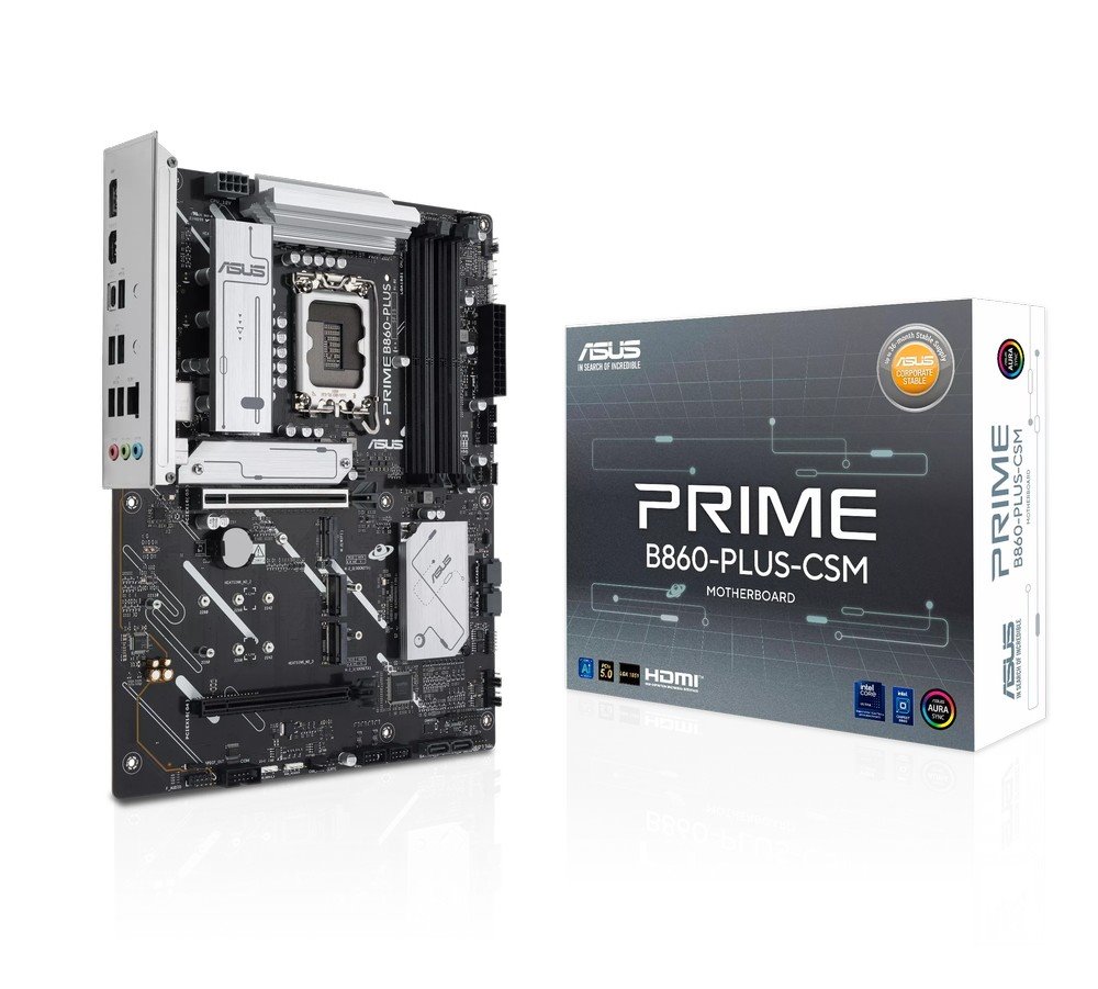 MB ASUS Prime B860-PLUS-CSM /LGA1851/4xDDR5/M.2/HDMI/DP/USB4/ATX