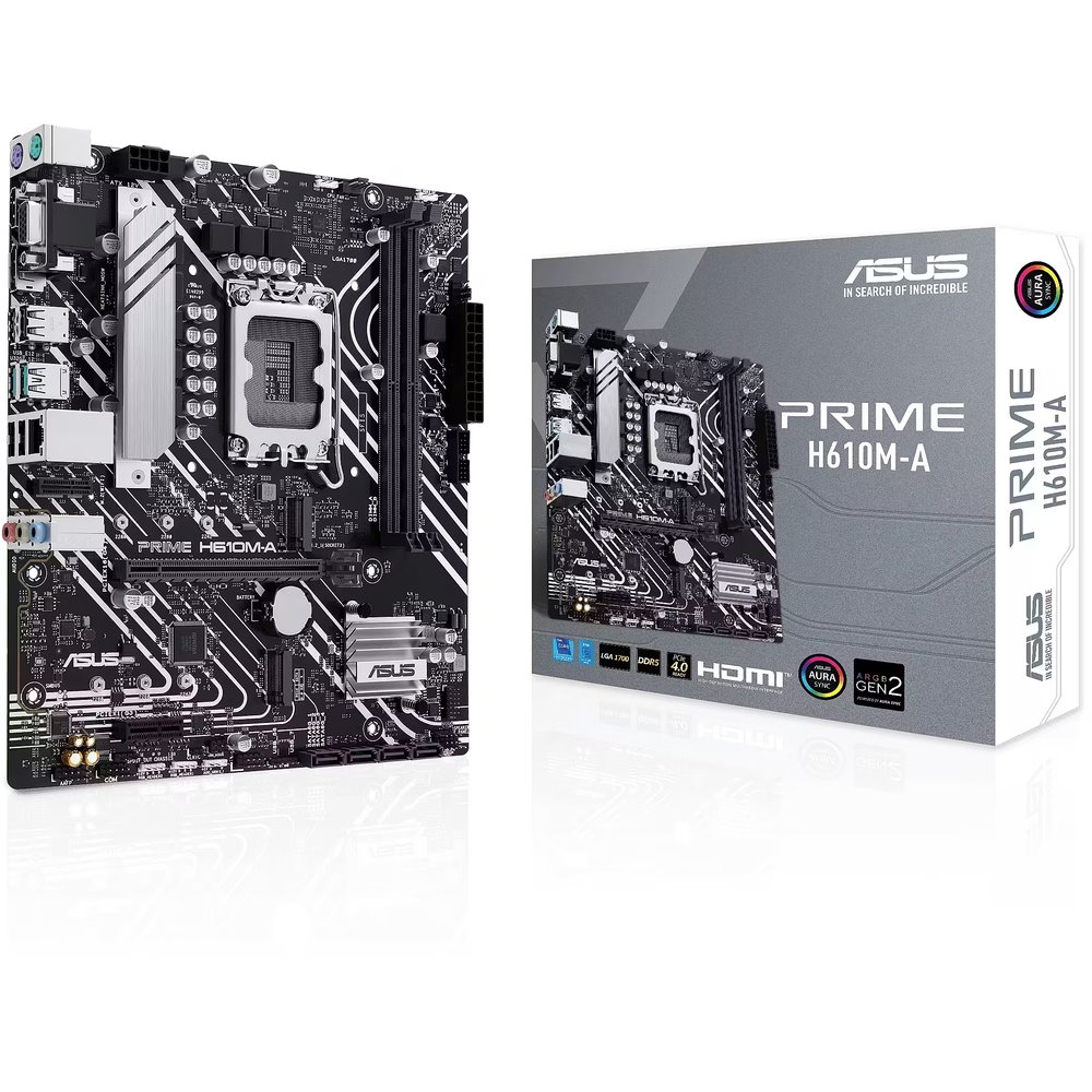 MB ASUS Prime H610M-A R2.0 /LGA1700/2xDDR5/M.2/HDMI/DP/D-sub/mATX