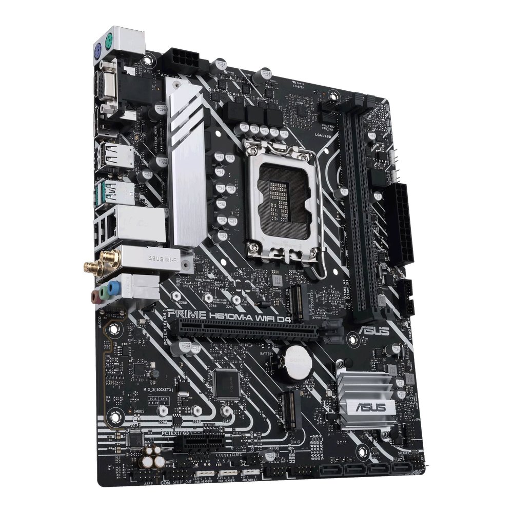MB ASUS Prime H610M-A WIFI D4 /LGA1700/2xDDR4/M.2/W5+BT5/HDMI/DP/D-sub/mATX