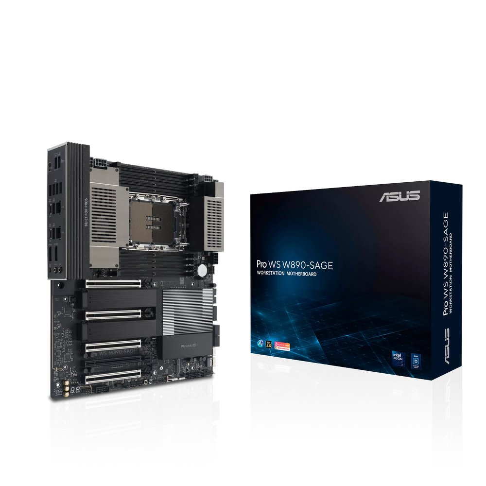 MB ASUS Pro WS W890-SAGE /LGA4710-2/8xDDR5/M.2/DP/USB4/CEB