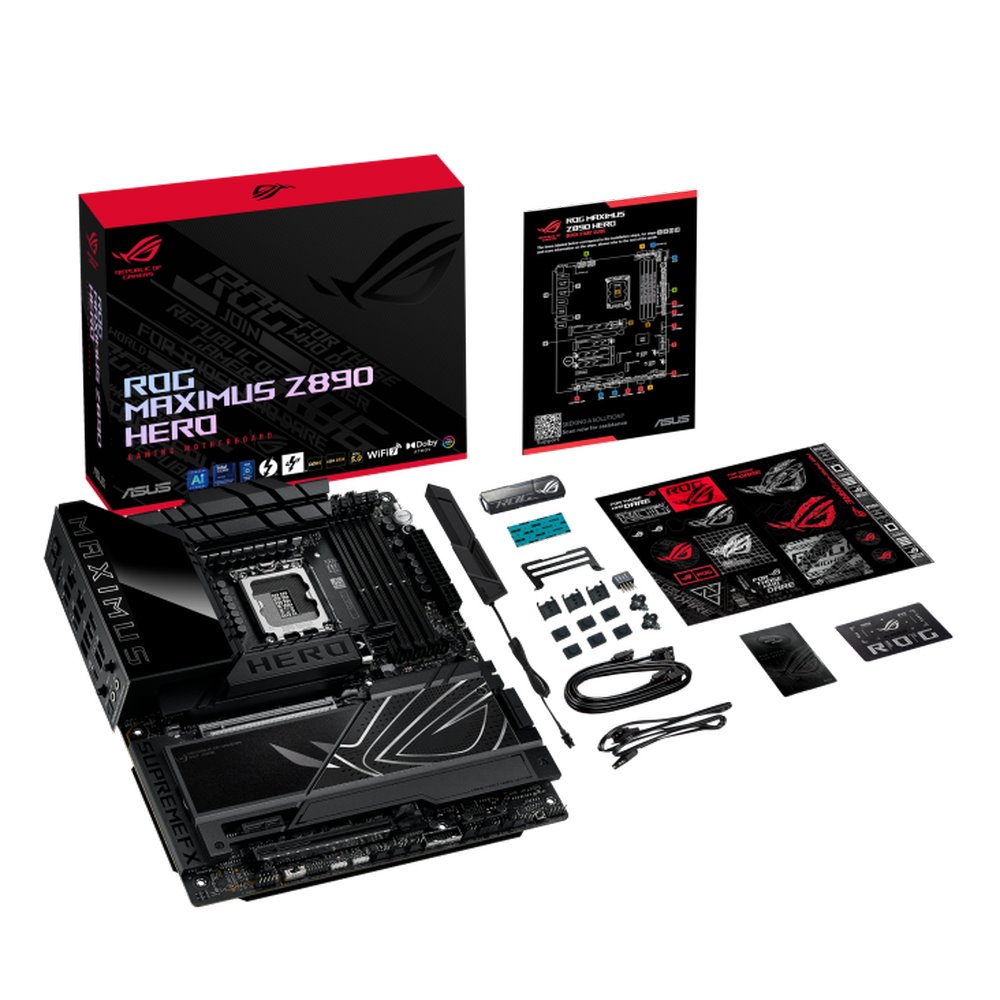 MB ASUS ROG Maximus Z890 Hero /LGA1851/4xDDR5/M.2/W7+BT5.4/HDMI/TB/ATX