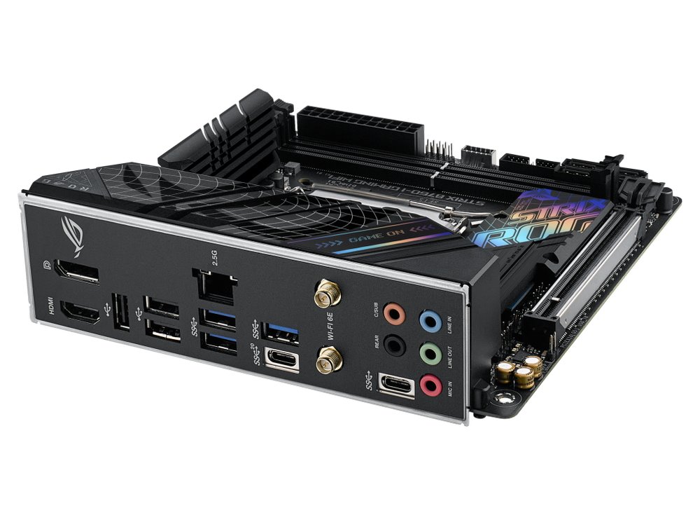 MB ASUS ROG Strix B760-I Gaming WIFI /LGA1700/2xDDR5/M.2/W6E+BT5.3/HDMI/DP/mITX