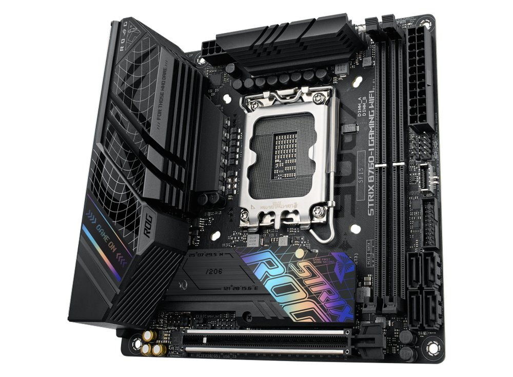 MB ASUS ROG Strix B760-I Gaming WIFI /LGA1700/2xDDR5/M.2/W6E+BT5.3/HDMI/DP/mITX
