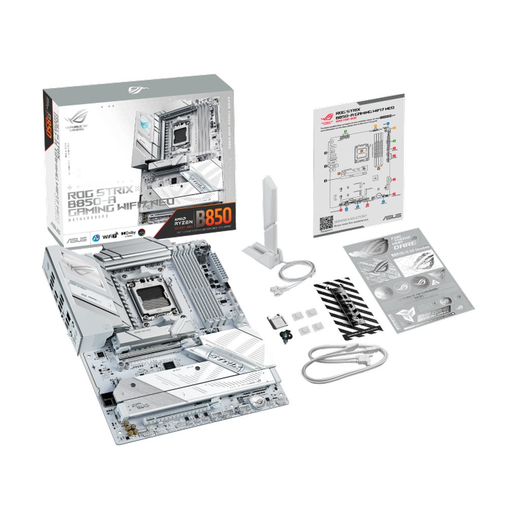 MB ASUS ROG STRIX B850-A GAMING WIFI7 NEO /AM5/4xDDR5/WF7+BT5.4/HDMI/ATX/White