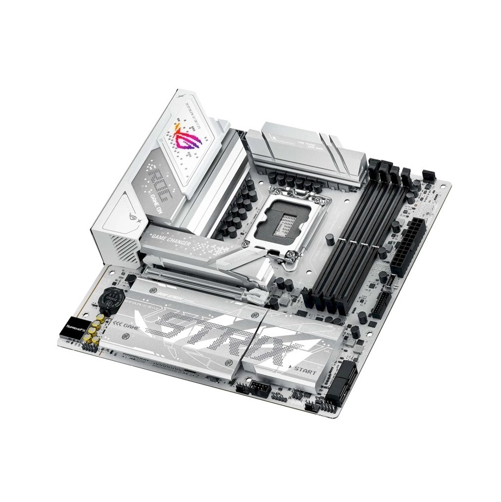 MB ASUS ROG Strix B860-G Gaming WIFI /LGA1851/4xDDR5/M.2/W7+BT5.4/HDMI/DP/USB4/mATX/White