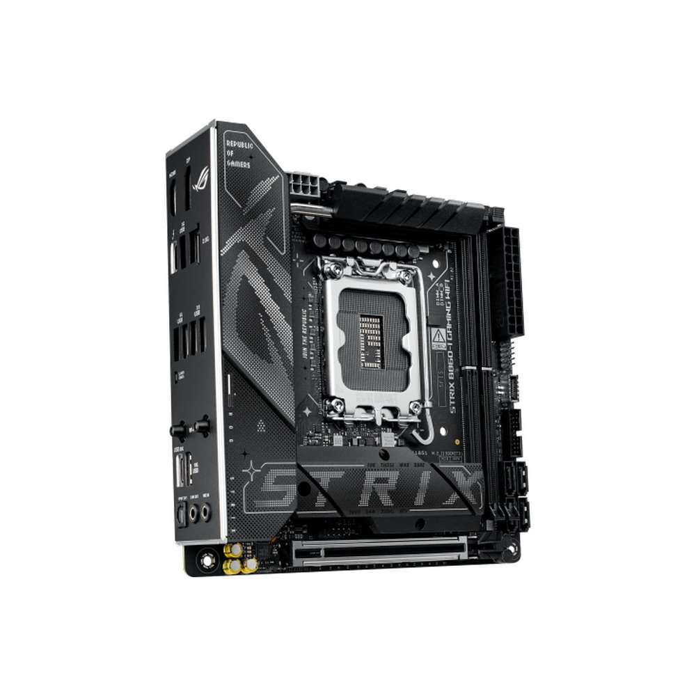 MB ASUS ROG Strix B860-I Gaming WIFI /LGA1851/2xDDR5/M.2/W7+BT5.4/HDMI/DP/USB4/mITX