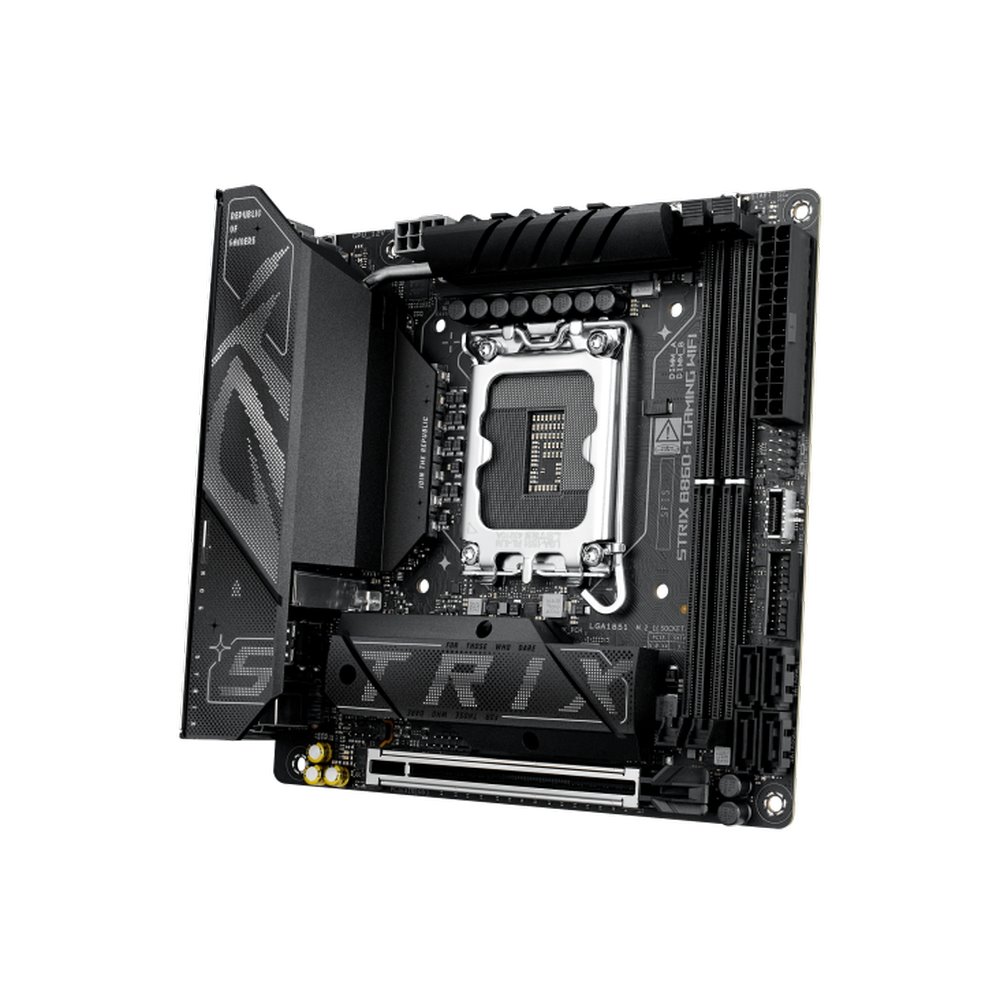 MB ASUS ROG Strix B860-I Gaming WIFI /LGA1851/2xDDR5/M.2/W7+BT5.4/HDMI/DP/USB4/mITX