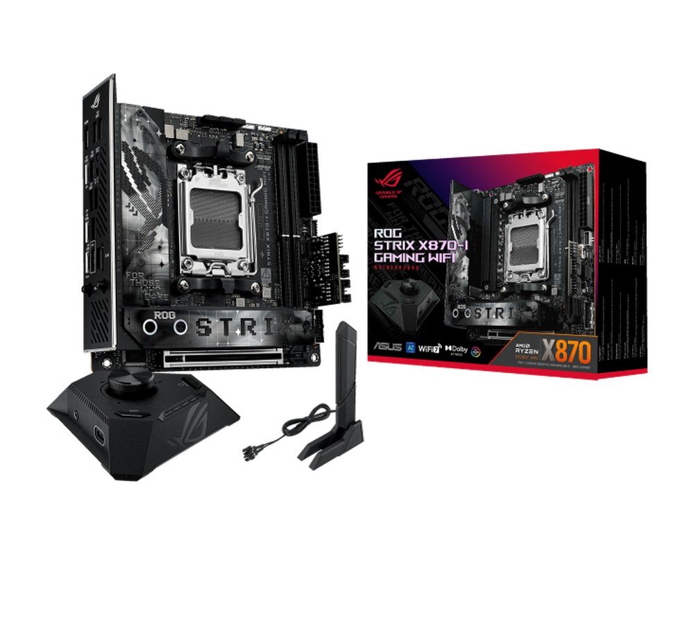 MB ASUS ROG Strix X870-I Gaming WIFI /AM5/2xDDR5/M.2/W7+BT5.4/HDMI/USB4/mITX