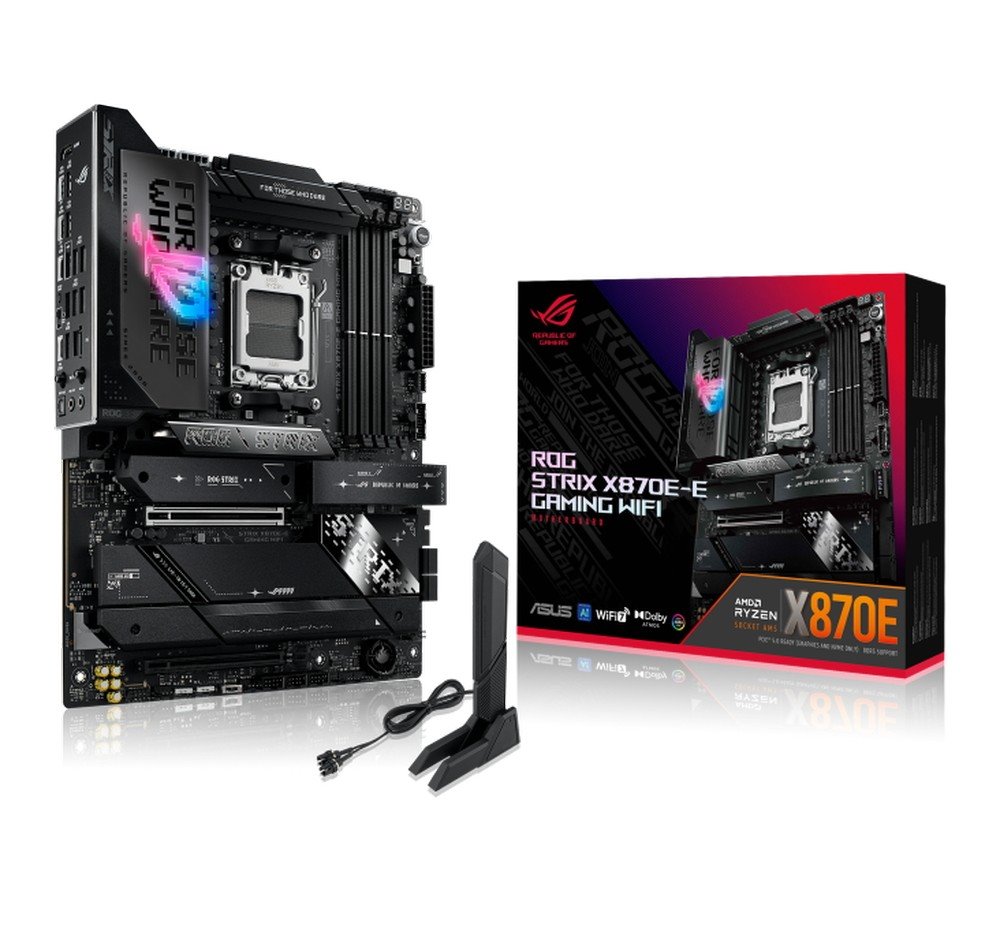 MB ASUS ROG Strix X870E-E Gaming WIFI /AM5/4xDDR5/M.2/W7+BT5.4/HDMI/USB4/ATX