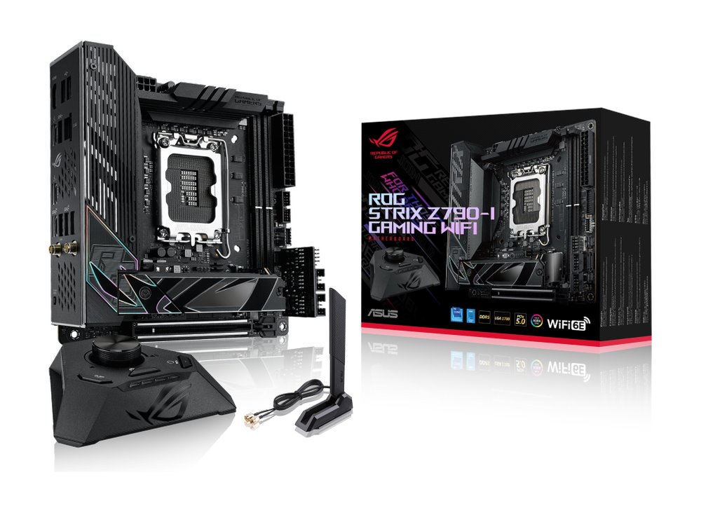MB ASUS ROG Strix Z790-I Gaming WIFI /LGA1700/2xDDR5/M.2/W6E+BT5.3/HDMI/TB/mITX