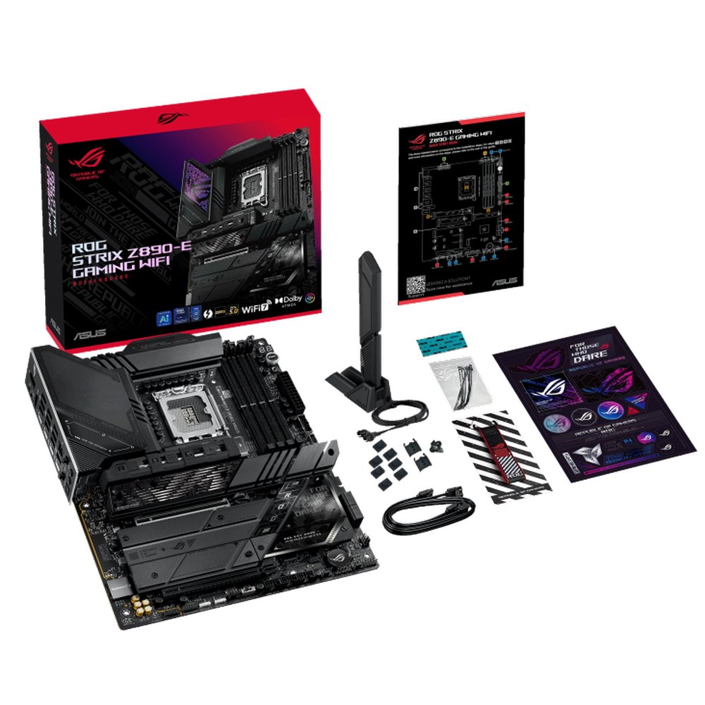 MB ASUS ROG Strix Z890-E Gaming WIFI /LGA1851/4xDDR5/M.2/W7+BT5.4/HDMI/DP/TB/ATX