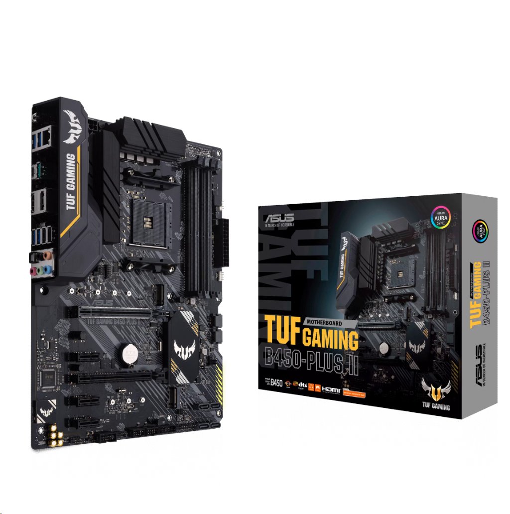 MB ASUS TUF Gaming B450-PLUS II /AM4/4xDDR4/M.2/HDMI/DP/ATX