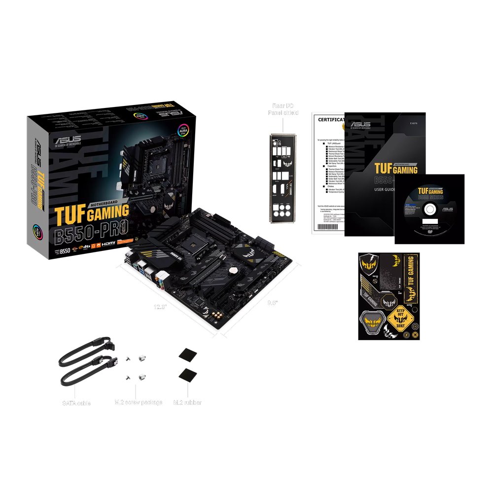 MB ASUS TUF Gaming B550-PRO /AM4/4xDDR4/M.2/HDMI/DP/ATX