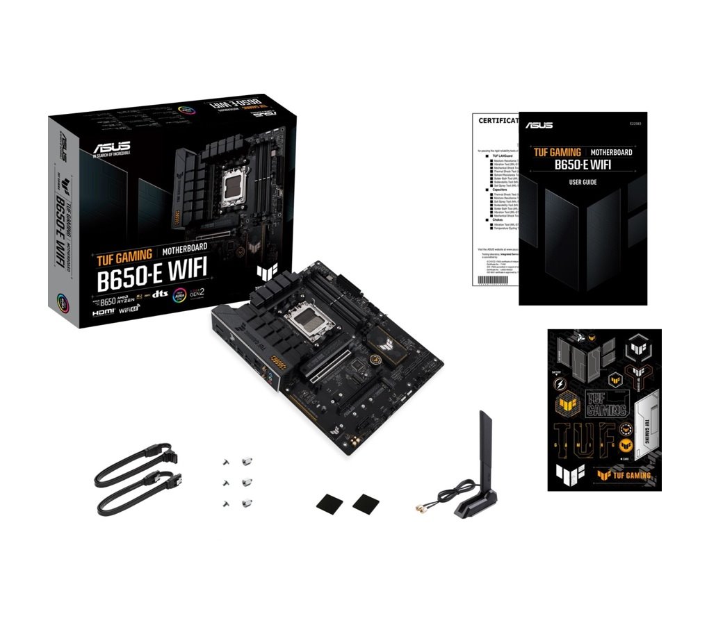 MB ASUS TUF Gaming B650-E WIFI /AM5/4xDDR5/M.2/W6+BT5.2/HDMI/DP/mATX