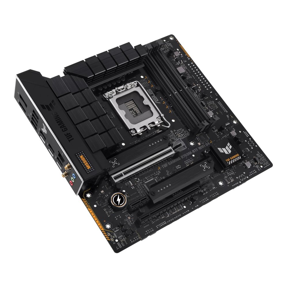 MB ASUS TUF Gaming B760M-BTF WIFI D4 /LGA1700/4xDDR4/M.2/W6E+BT5.3/HDMI/DP/mATX