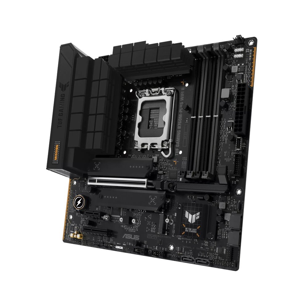 MB ASUS TUF Gaming B760M-PLUS WIFI II /LGA1700/4xDDR5/M.2/W6E+BT5.2/HDMI/DP/USB4/mATX