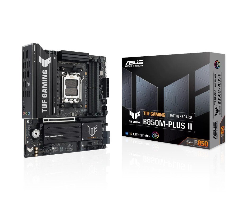 MB ASUS TUF Gaming B850M-PLUS II /AM5/4xDDR5/M.2/HDMI/DP/mATX