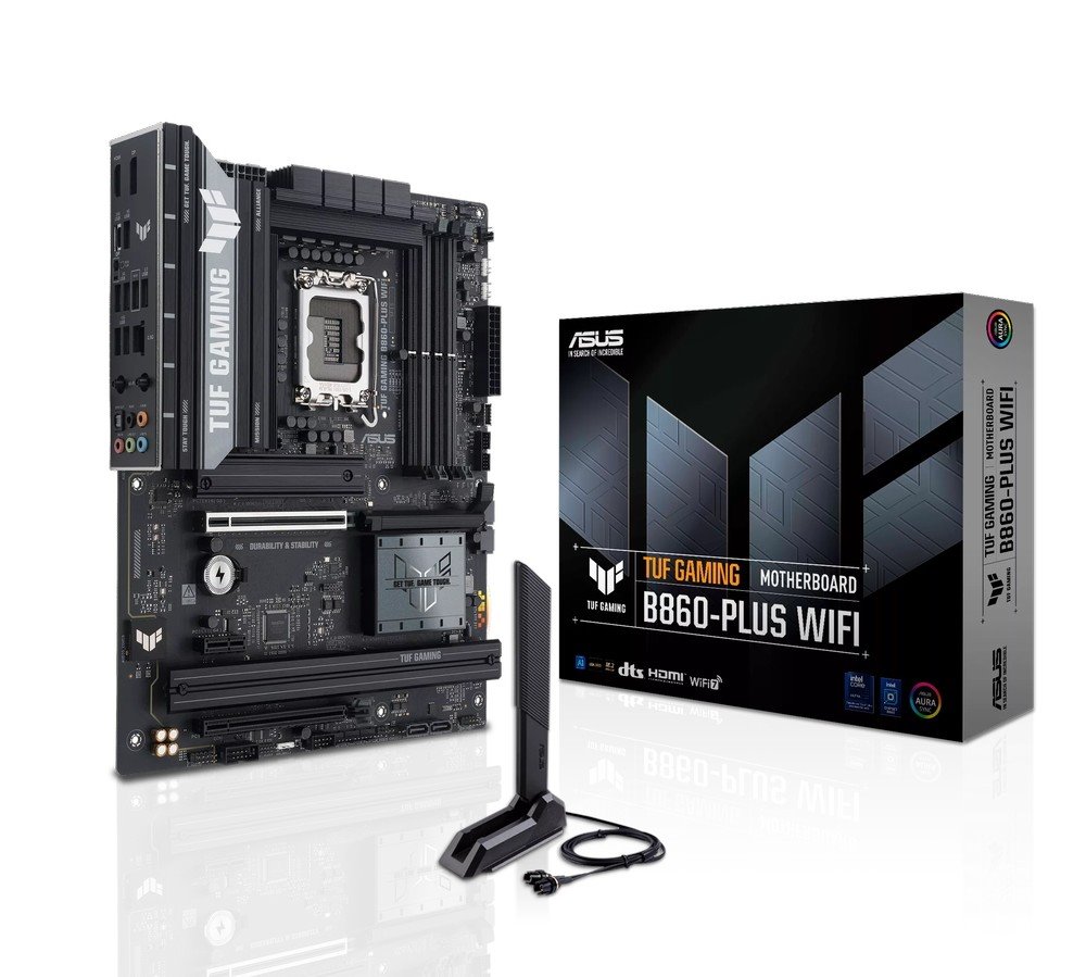 MB ASUS TUF Gaming B860-PLUS WIFI /LGA1851/4xDDR5/M.2/W7+BT5.4/HDMI/DP/USB4/ATX