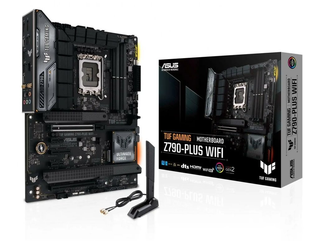 MB ASUS TUF Gaming Z790-PLUS WIFI /LGA1700/4xDDR5/M.2/W6E+BT5.3/HDMI/DP/ATX