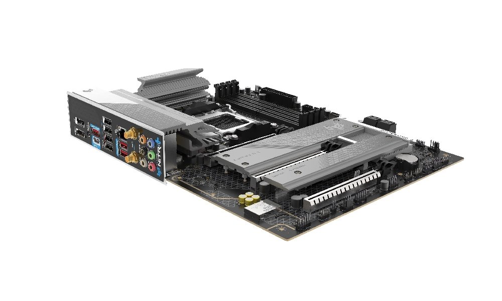 MB SAPPHIRE NITRO+ B850A WIFI7, AM5, 4x DDR5 DIMM, 3x M.2, 4x SATA, 1x 2,5Gb LAN, BT, WF7, 3xPCIe