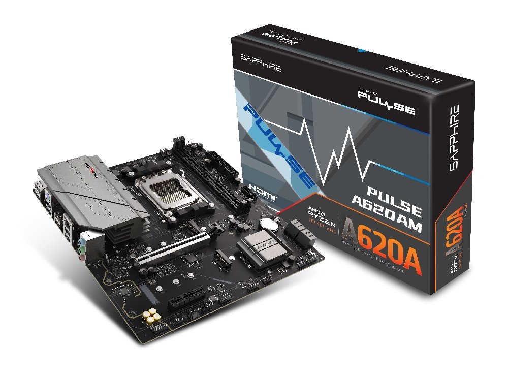 MB SAPPHIRE PULSE A620AM /AM5/2xDDR5/M.2/HDMI/DP/mATX
