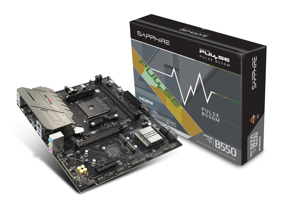 MB SAPPHIRE PULSE B550M /AM4/2xDDR4/M.2/HDMI/DP/mATX