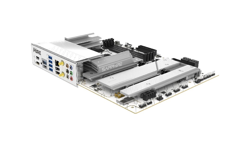 MB SAPPHIRE PURE X870A WIFI7 /AM5/4xDDR5/M.2/W7+BT5.4/HDMI/DP/ATX/White