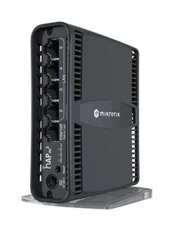 MikroTik RouterBOARD C52iG-5HaxD2HaxD-TC, hAP ax2, 5x 1G, Wi-Fi 6, PoE in/out, ROS 7, L4