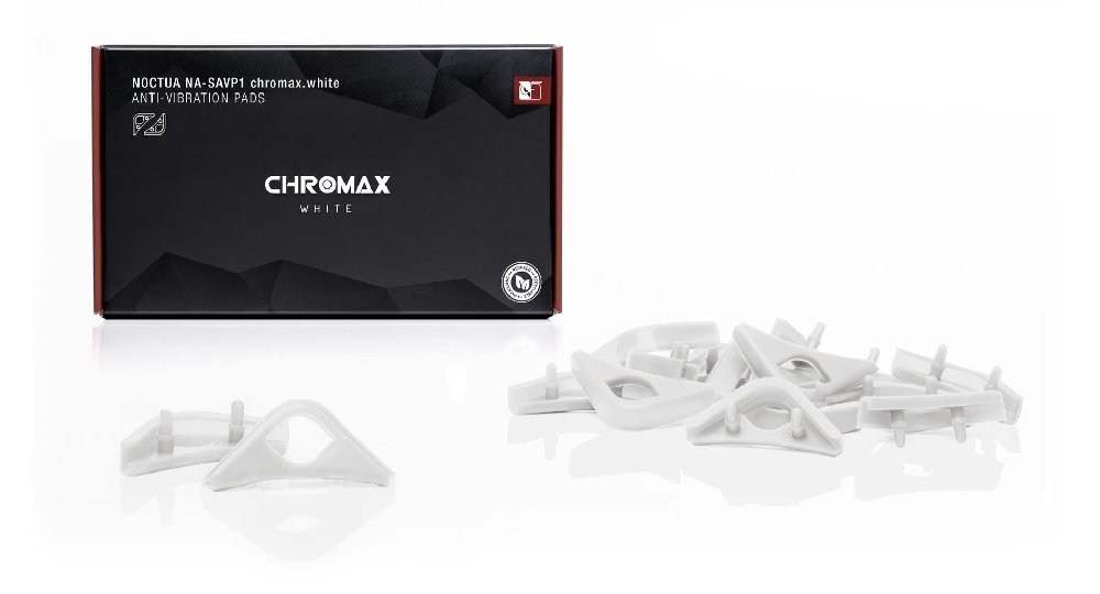 Noctua anti-vibrační podložky NA-SAVP1 16ks chromax.white