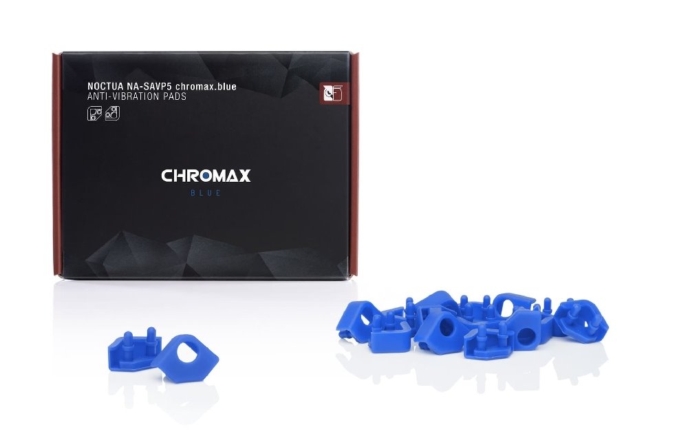 Noctua anti-vibrační podložky NA-SAVP5 16ks chromax.blue