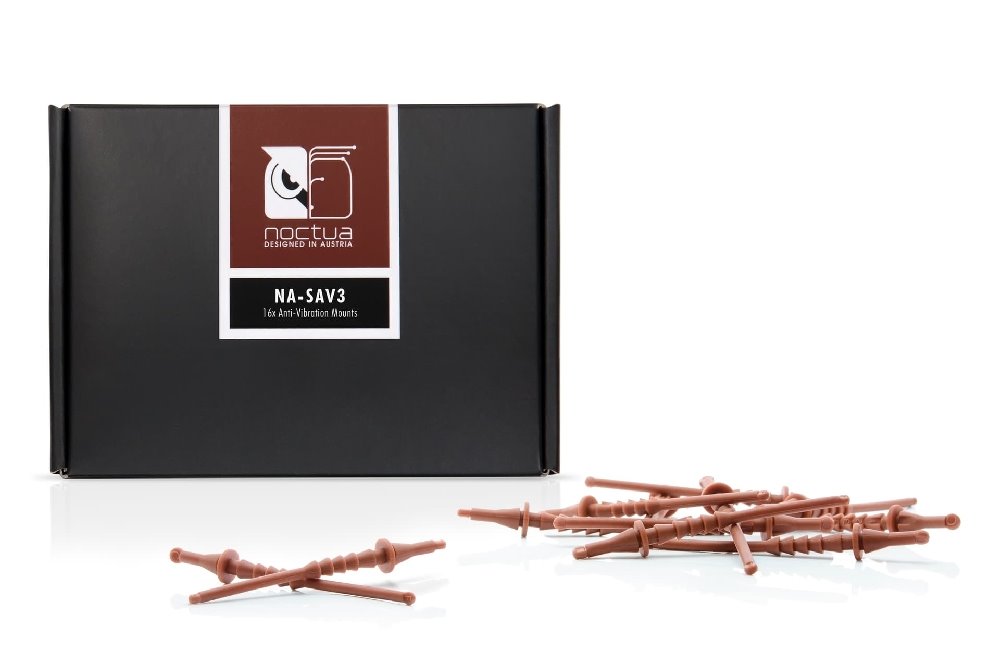 Noctua anti-vibrační šrouby NA-SAV3 16ks