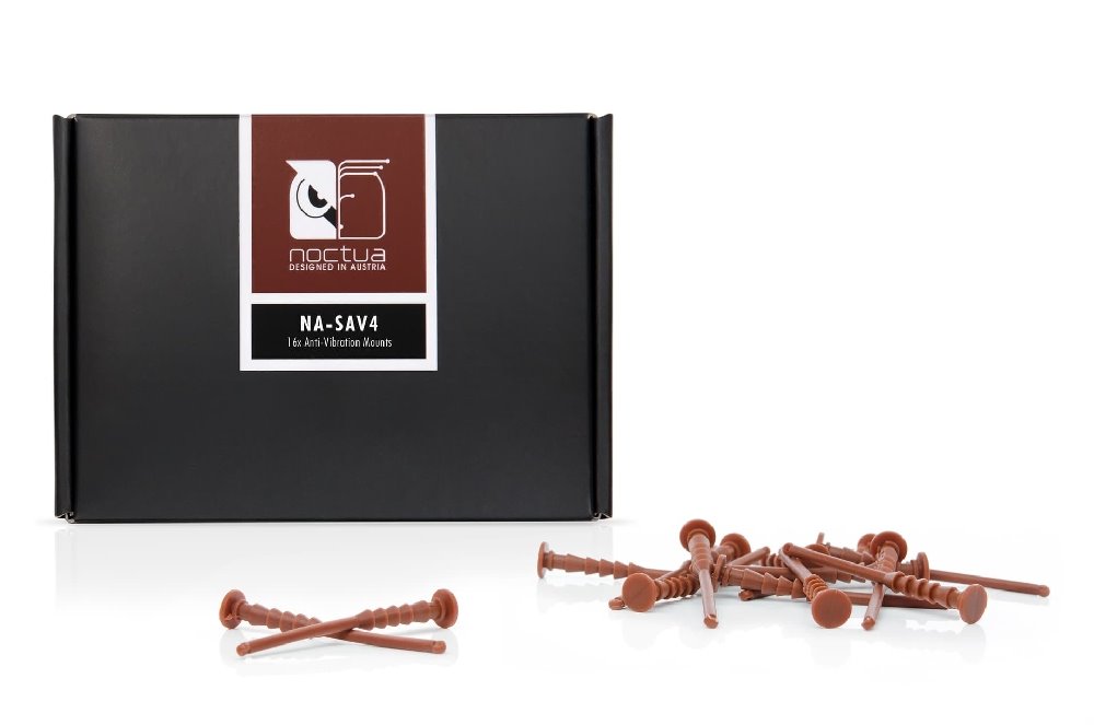 Noctua anti-vibrační šrouby NA-SAV4 16ks