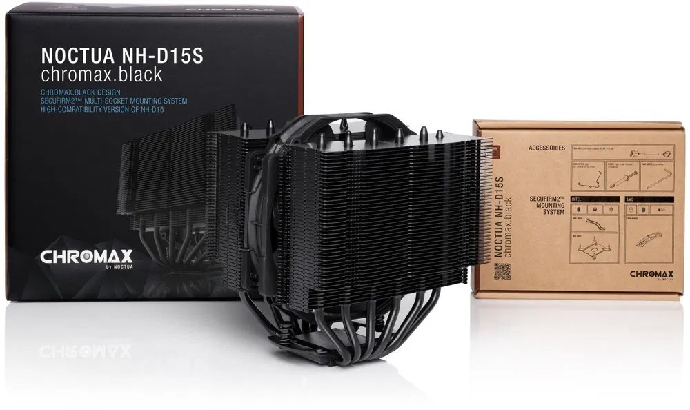 Noctua chladič NH-D15S chromax.black