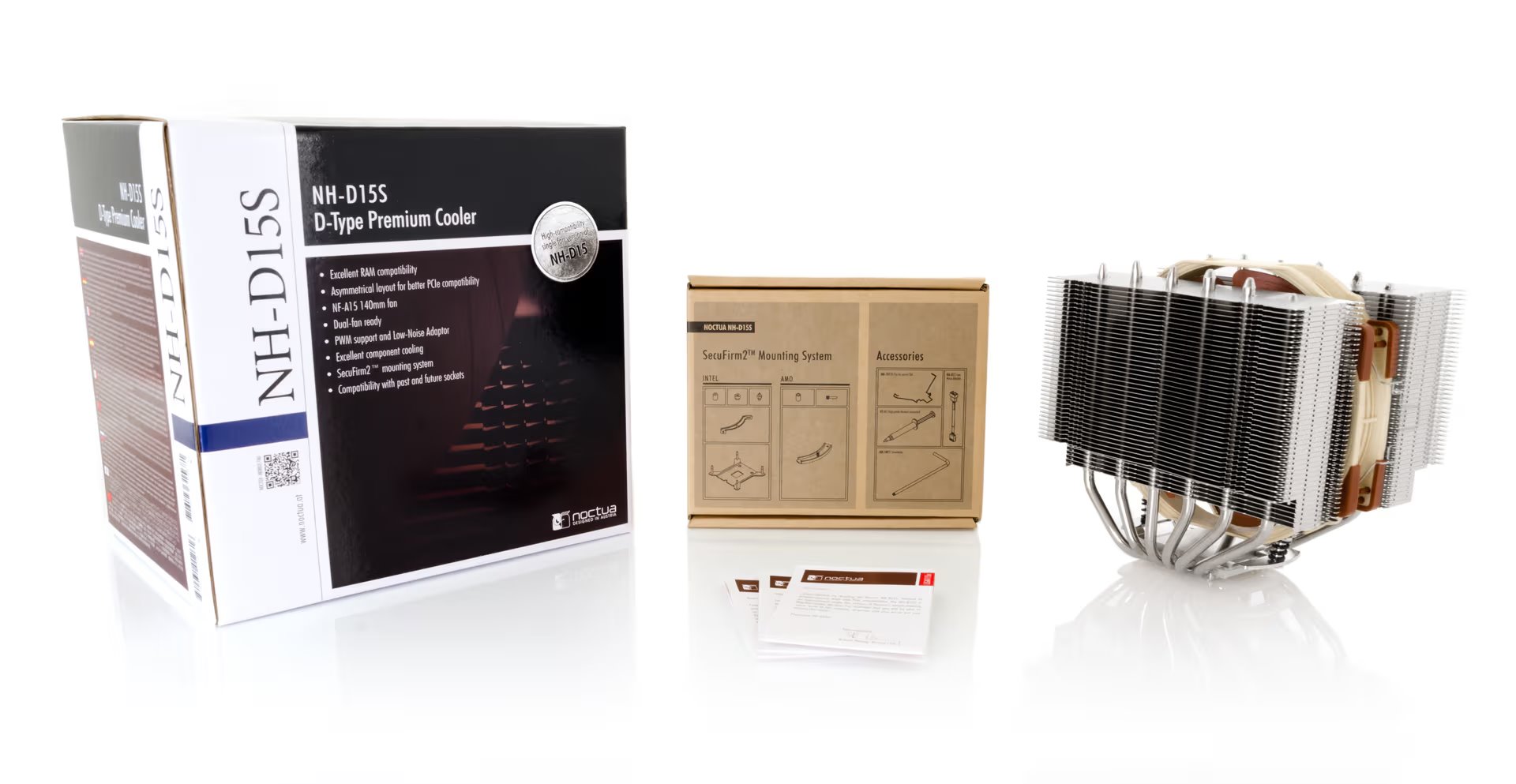 Noctua chladič NH-D15S - produkt 100% OK, pomačkaný roh krabice