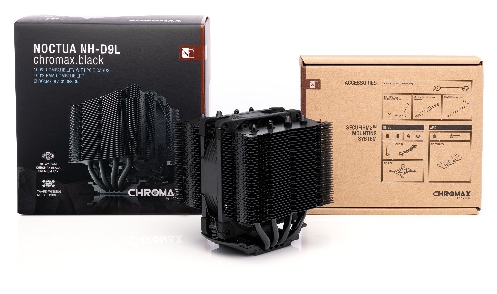 Noctua chladič NH-D9L chromax.black